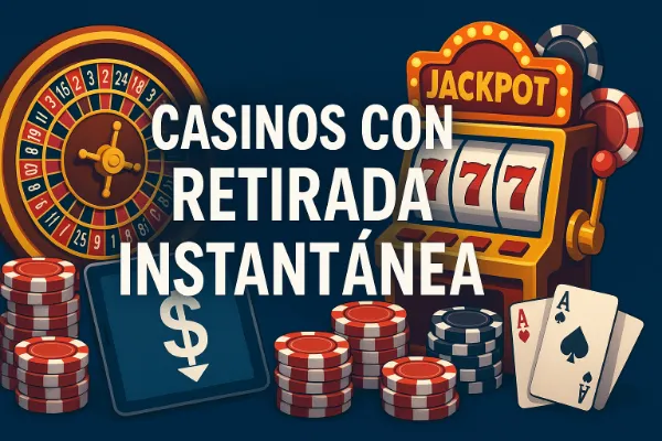 Casinos con retirada instantánea